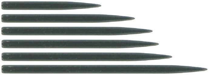 Bull's Steel Dart Points Black