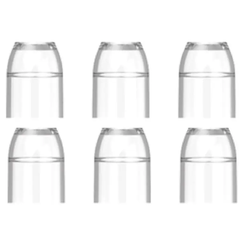 [RC0160] L-Style Champagne ring plastic - 6 stuks (clear)