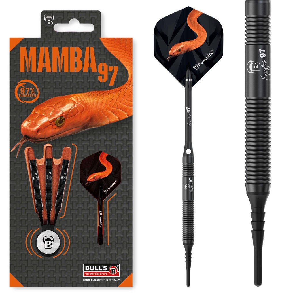 [18408] Bull's Mamba 97 M1 soft tip (18g)