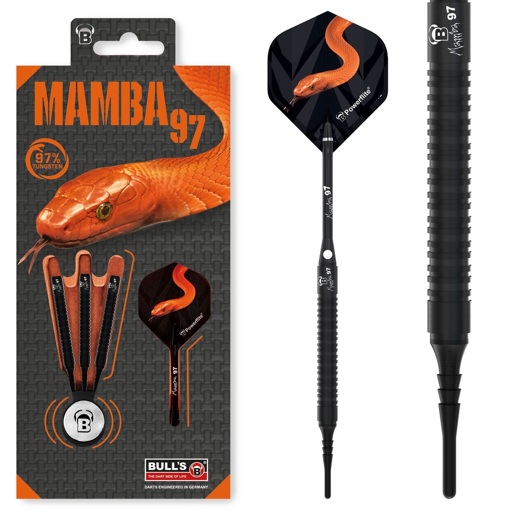 [18418] Bull's Mamba 97 M2 soft tip