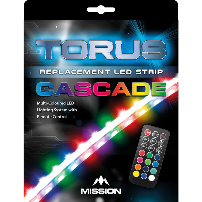 Mission Torus LED replacement strip - cascade colours + remote