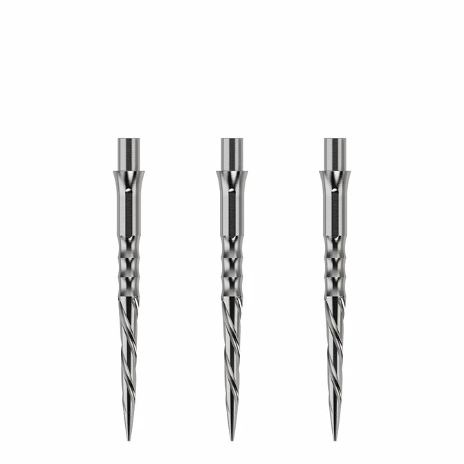 Caliburn EVO Dart points Spiro zilver - no lip