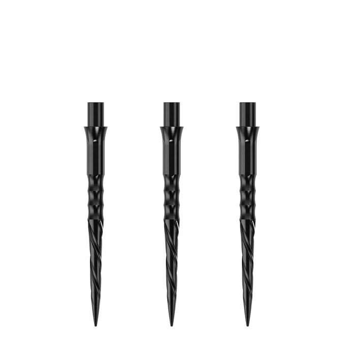 Caliburn EVO Dart points Spiro zwart - no lip