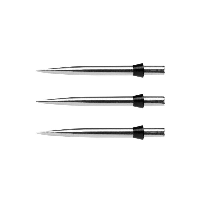 [X0366] Red Dragon Trident dart points Zilver (zwart)