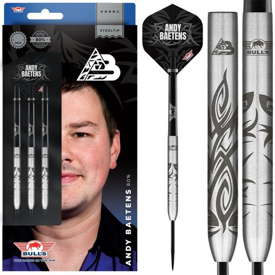 Bull's Andy Baetens 80% Steeldart