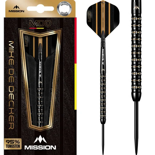 [M001825] Mission Mike de Decker Black & gold (22g)