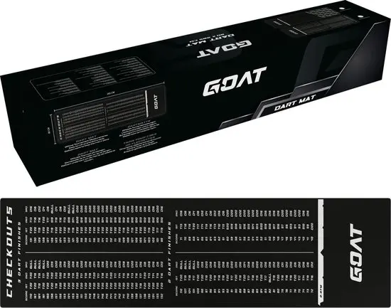 Goat Checkout Dartmat 285x80cm