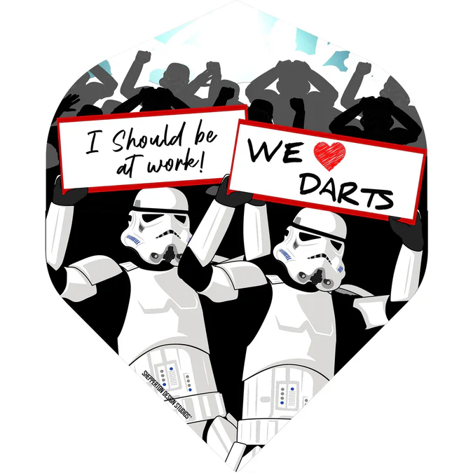 Original Stormtrooper flights - We love darts