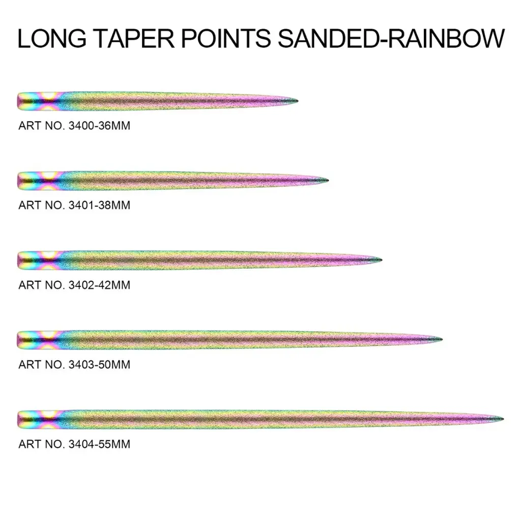 One80 Long Taper Points Rainbow - Sand coated