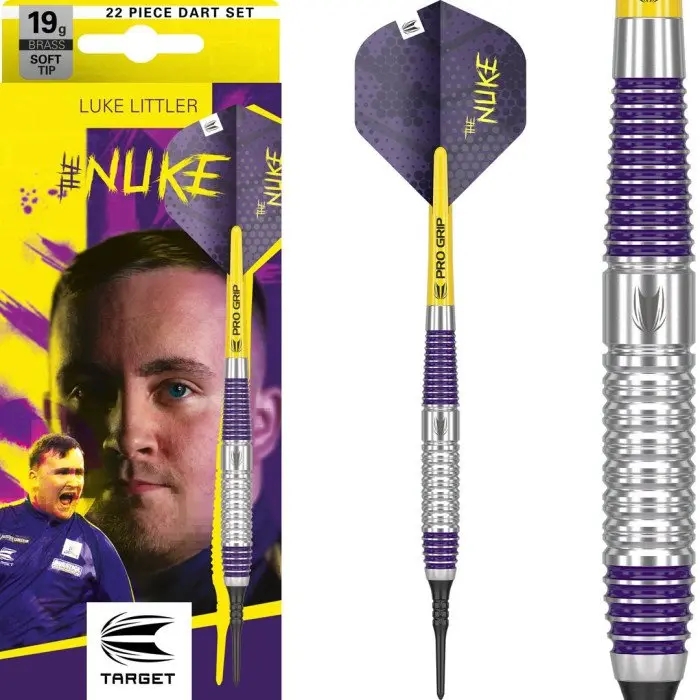 Target Luke Littler Soft tip brass