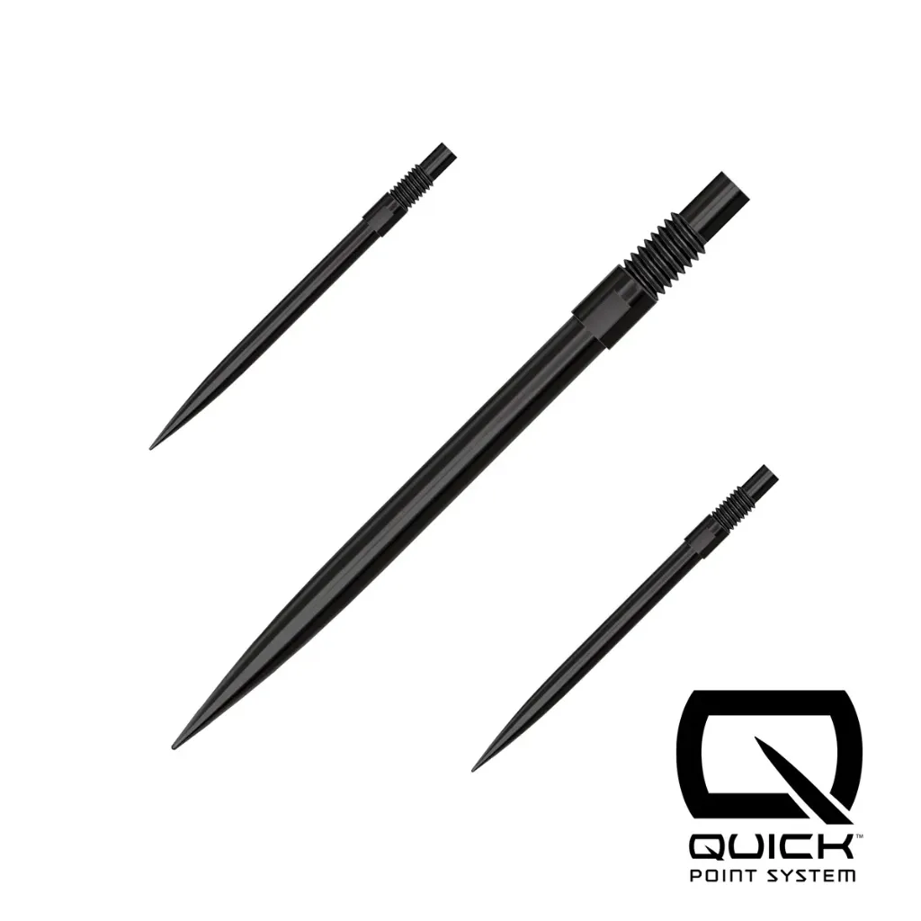 [140463] Harrows Quick point zwart (30 mm)
