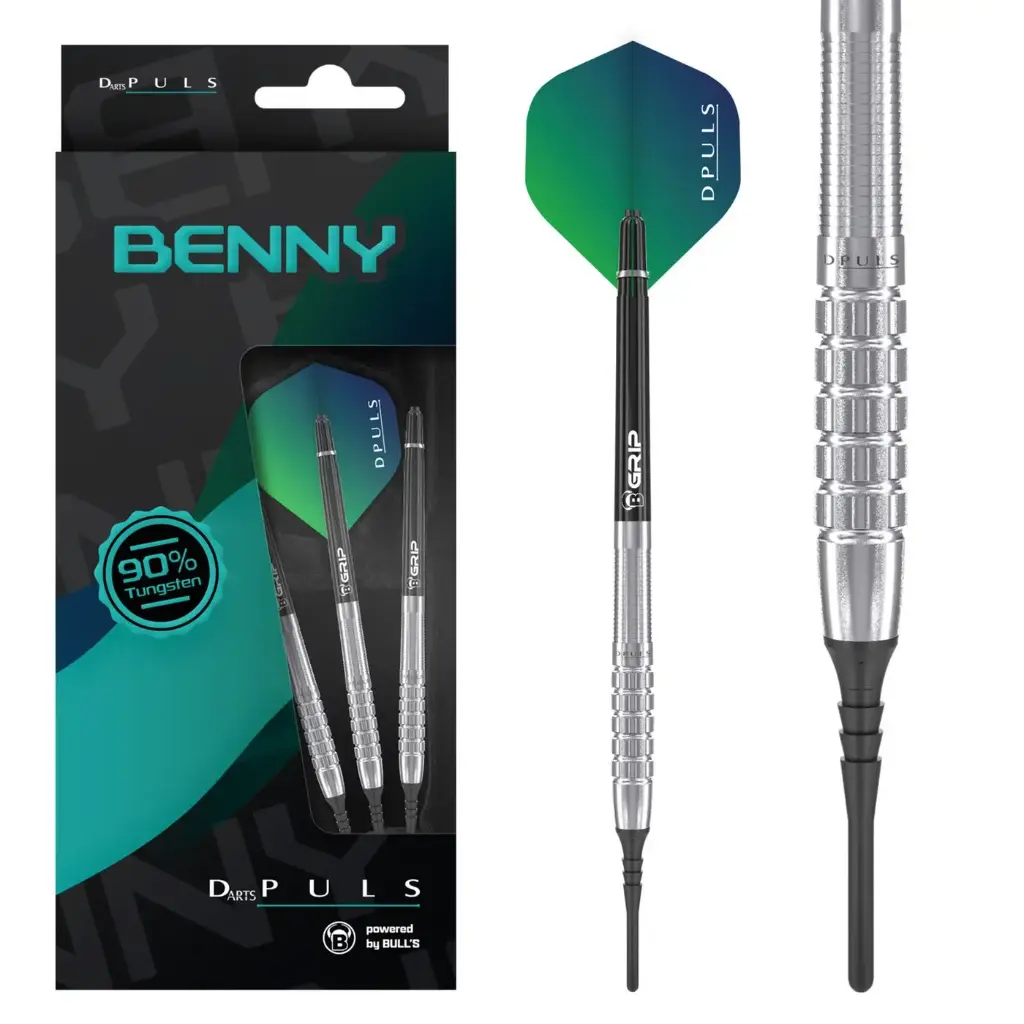 [d44077] Bull's Dpuls Benny soft tip 90%