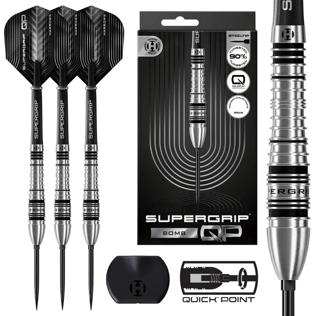 Harrows Supergrip bomb Quick point 90%