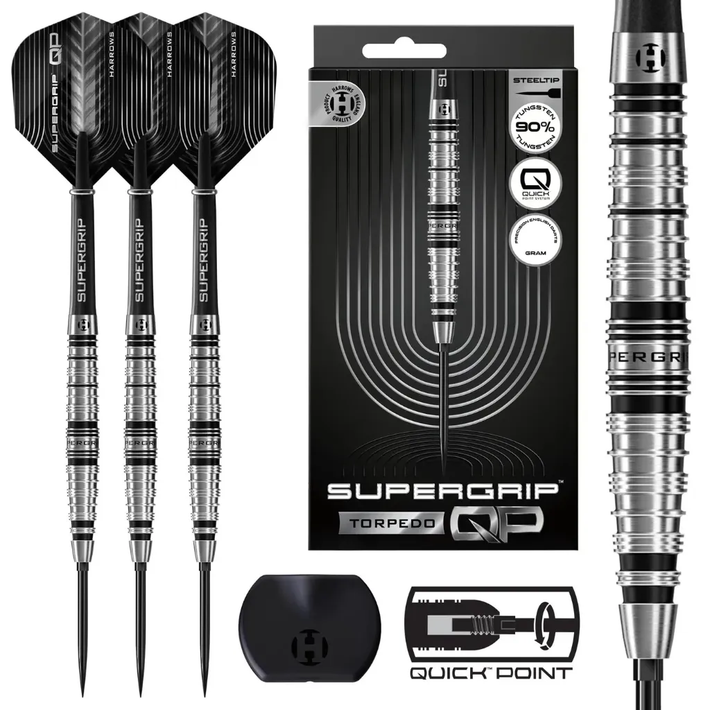 Harrows Supergrip torpedo  Quick point90%