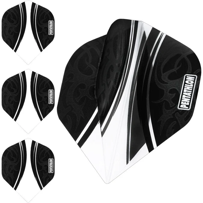 [F1658] Pentathlon Colour plus flights (clear)