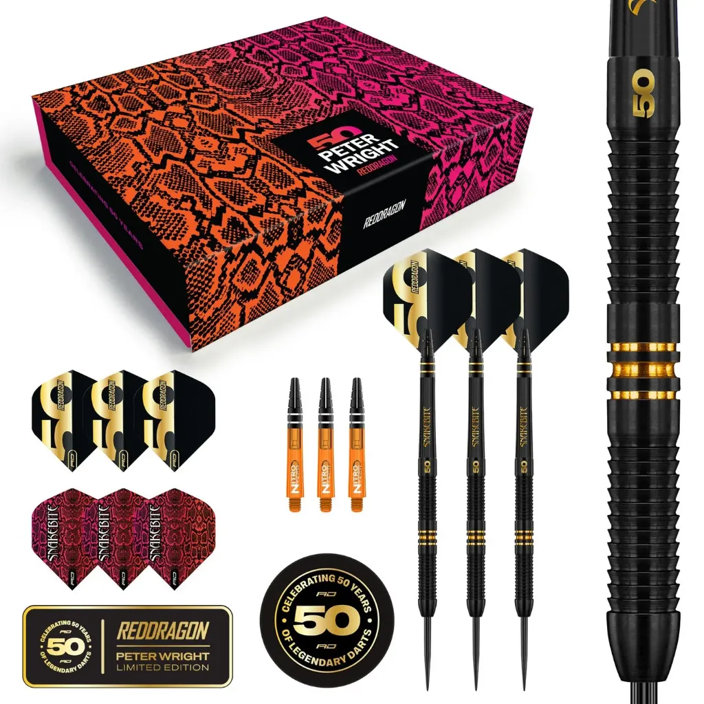 [RDD2897] Red Dragon Peter Wright 50 years anniversary limited edition