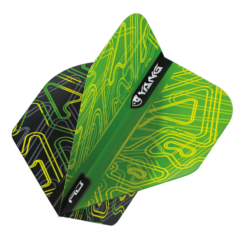 [TF6973] Red Dragon Yin Yang flights (groen)