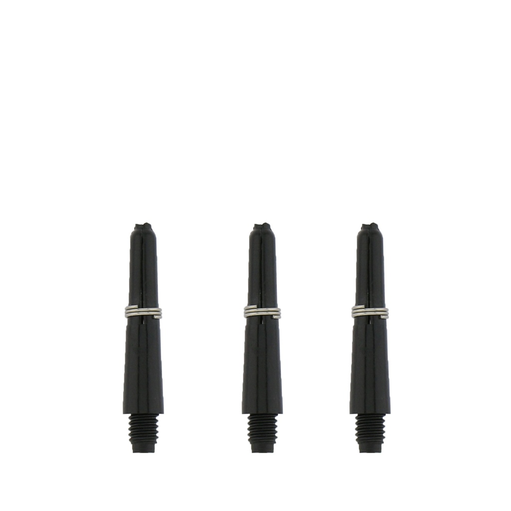 [55171] Bull's Nylon Shaft (zwart, x-short)