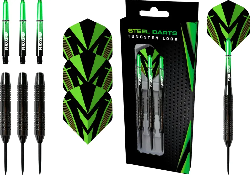 XQMax Tungsten look steel darts