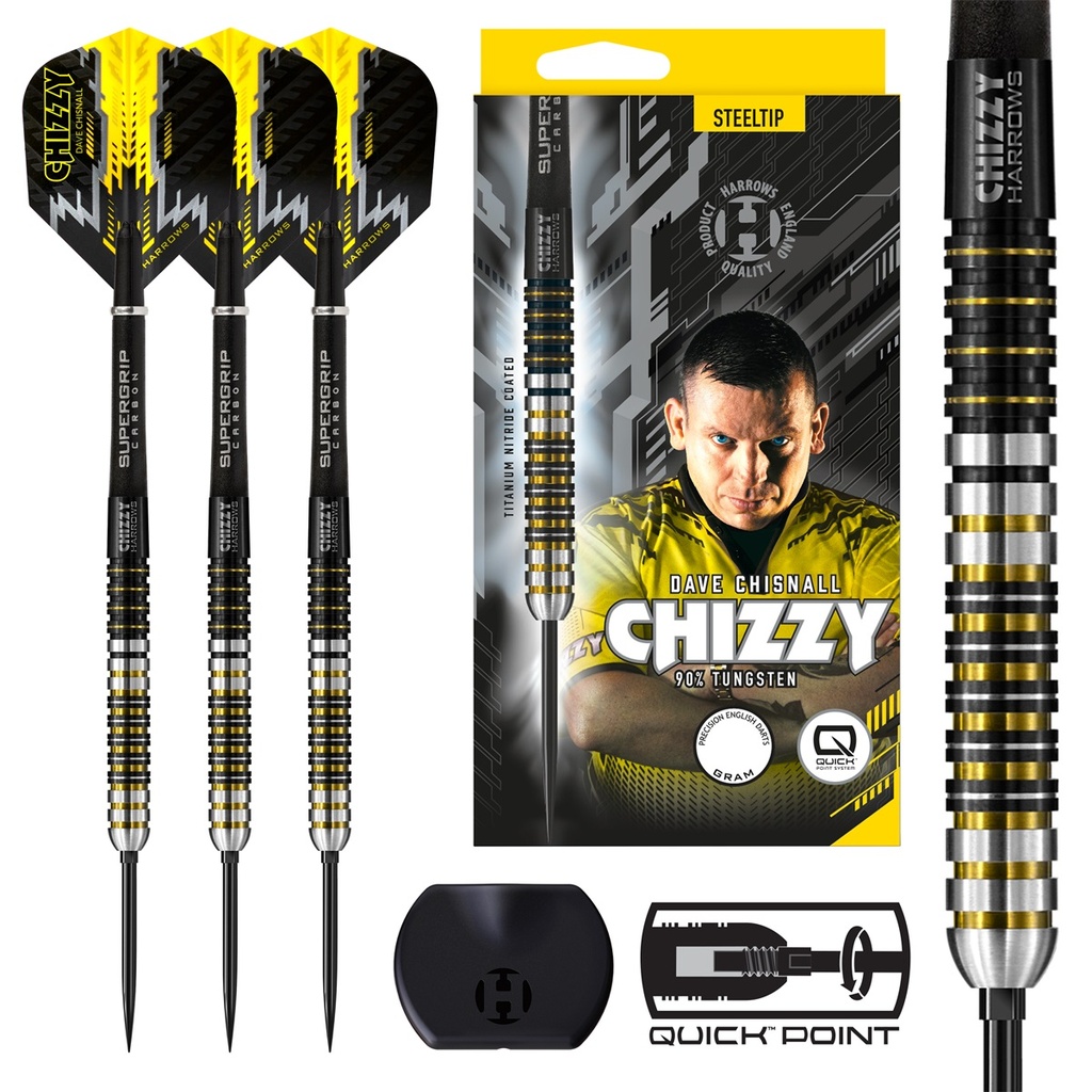 Harrows Chizzy Quick point - Dave Chisnall 90%