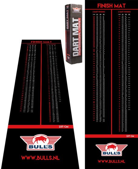 [BU-67825] Bull's Carpet finish mat + oche 300x90cm