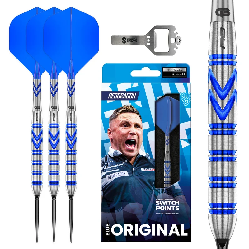 Red Dragon Gerwyn Price Iceman blue 90% Switch point