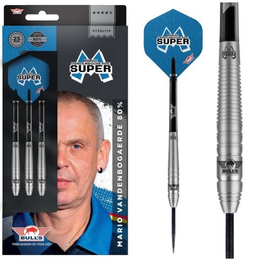 Bull's Mario Vandenbogaerde 80% Steeldart
