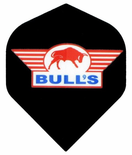 [BU-50773] Bull's Powerflite L100 Black Full Colour logo Std