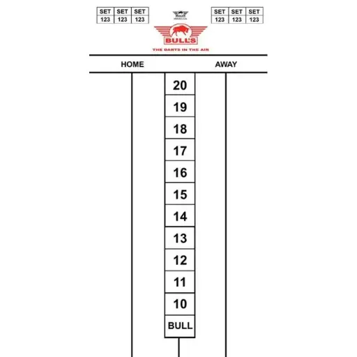 [BU-67315] Bull's Darttel Flex whiteboard 60x30