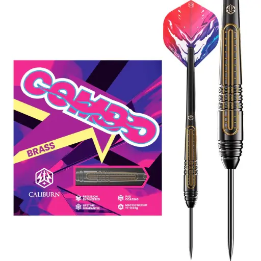 [COM2501Y] Caliburn Combo darts Brass - C1