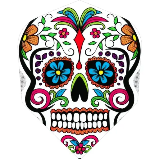 [F1704] Harrows Quadro Std graffiti skull