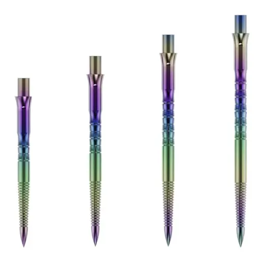 Caliburn EVO Dart points Bamboo rainbow - no lip