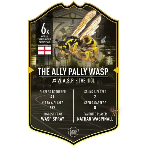 [UC-30132] Ally Pally Wasp 2026 Ultimate Card 37x25cm