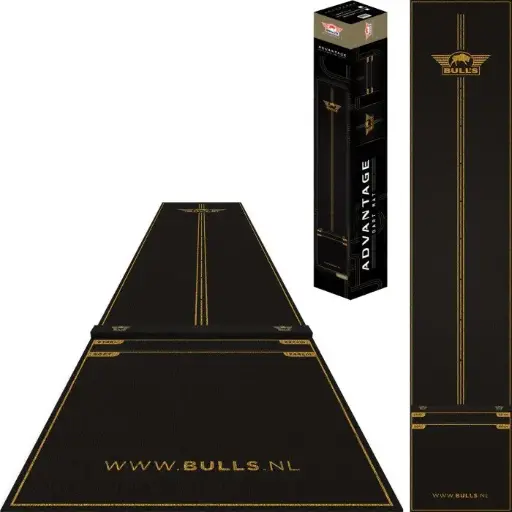 [BU-67854] Bulls Advantage carpet dartmat + oche 300 x 85cm