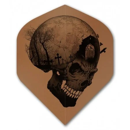 [F1865] Designa Alchemy Std Copper headstone skull
