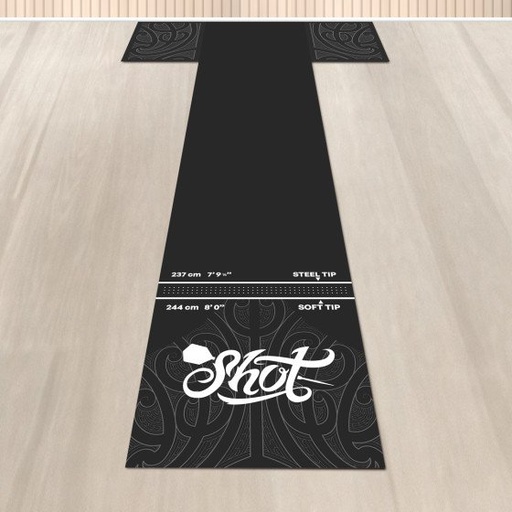 [SH-SC3129] Shot T rubber dartmat 300x60 cm